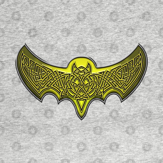 Celtic Bat Logo 1 by The Knotty Works
